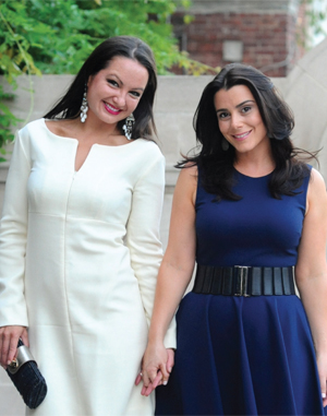 Frances Holuba and Jaclyn Mason