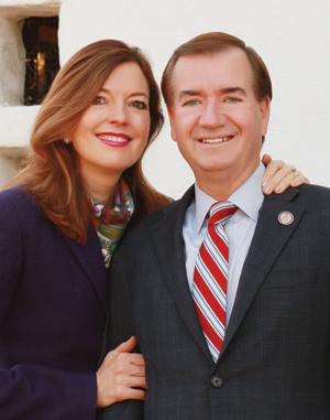 Congressman Ed Royce and Mrs. Marie Thérèse Royce