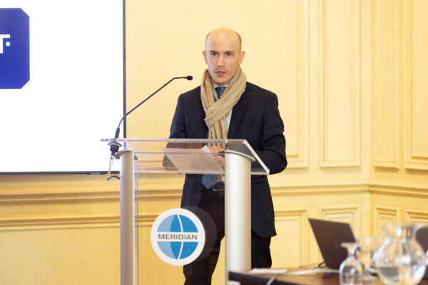 FIDE - North American Deliberative State Governance Reception, Meridian House, February 19th, 2026, Max Bouchet (Meridian), Natalie Jones (Meridian), Kara Revel Jarzynski (FIDE), Marjan Ehsassi (FIDE),  Art O’Leary (Electoral Commission of Ireland), Peter MacLeod (MASS LBP), Andrew Sorota (Office of Eric Schmidt), Senator Mary Coyle (Canada), Rochelle Colburn (Future Caucus), Jeffrey Marino (California Office of Data and Innovation), Amy Lee (Oklahoma State University), Mahmud Farooque (Arizona State University), Harry Gottlieb (Unify America)