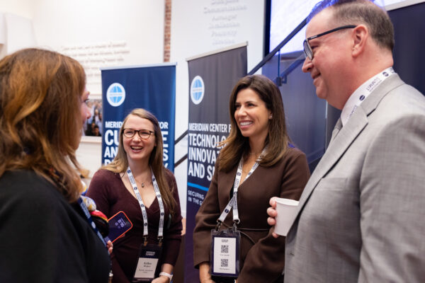 Meridian Sumit, Gallup HQ, October 24th, 2025, Fred Hochberg (Meridian), Deborah Lehr (Meridian), Ami Bera (House Rep), Heather Nauert (State), Dan Foy (Gallup), April Miller Boise (Intel), Anniken Huitfeldt (Norway), Liz Landers (PBS), Tom Monahan (Heidrick & Struggles), Natalie Jones (Meridian), Omar Vargas (GM), Shilpan Amin (GM), Steve Clemons (The National Interest), Craig Sundstrom (Amazon), Ben Reinke (X-Energy), Ben Brody (Punchbowl News),  Gerry Petrella (GM), Bryan Bossin  (Interac), Bernard Boutin (Intuit),  Jacob Chappell (Intuit), Bonnie Jenkins (State), Roy Kapani (SEACORP), Sean Cairncross (White House), Kellee Wicker (Meridian), Jarrod Agen (Energy Dominance), Jessica Dean (CNN), Nicole Isaac (Cisco), Summer Mersinger (Blockchain Association), Dina Powell McCormick (BDT & MSD), Jose Manuel G. Romualdez (Philippines), Paige Willey (White House), Mike Dunleavy (Alaska), Edward Luce (Financial Times), Stuart Holliday (Lockheed), Arthur Collins (theGROUP)